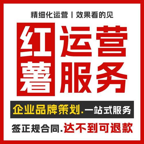 小红薯策划运营xhs书品牌服务推广营销代笔记IP爆款合作流量起号
