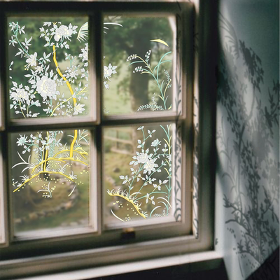 Funlife法式中国风兰香静电贴