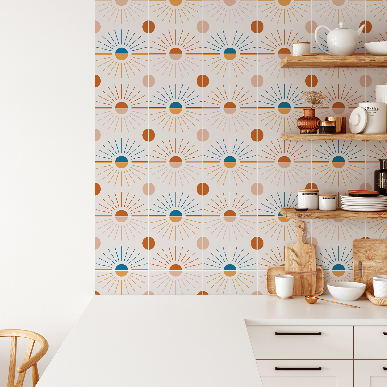 Funlife法式日光墙面改造贴纸