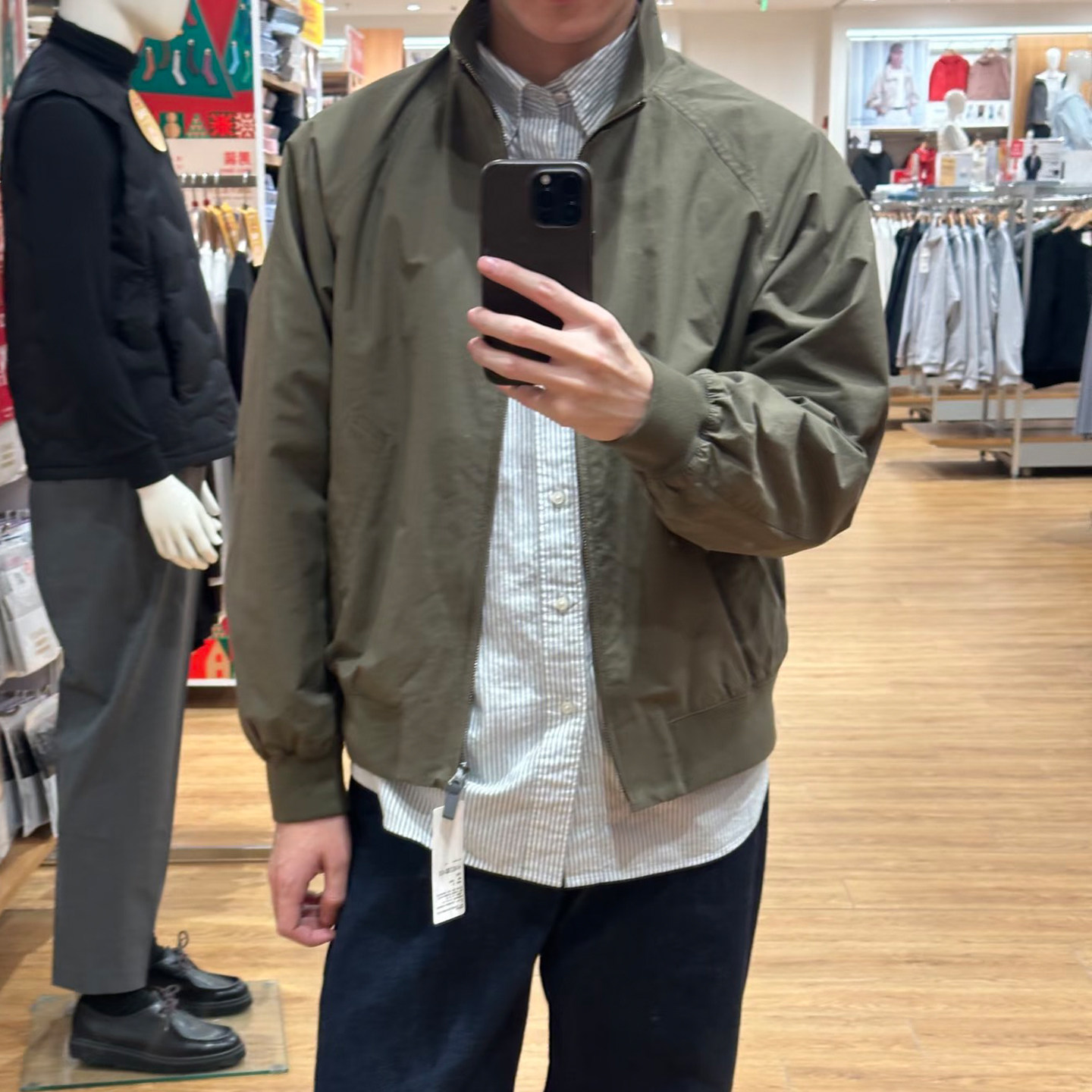 原单品质26春款男装女装哈灵顿茄克休闲立领外套夹克上衣484610