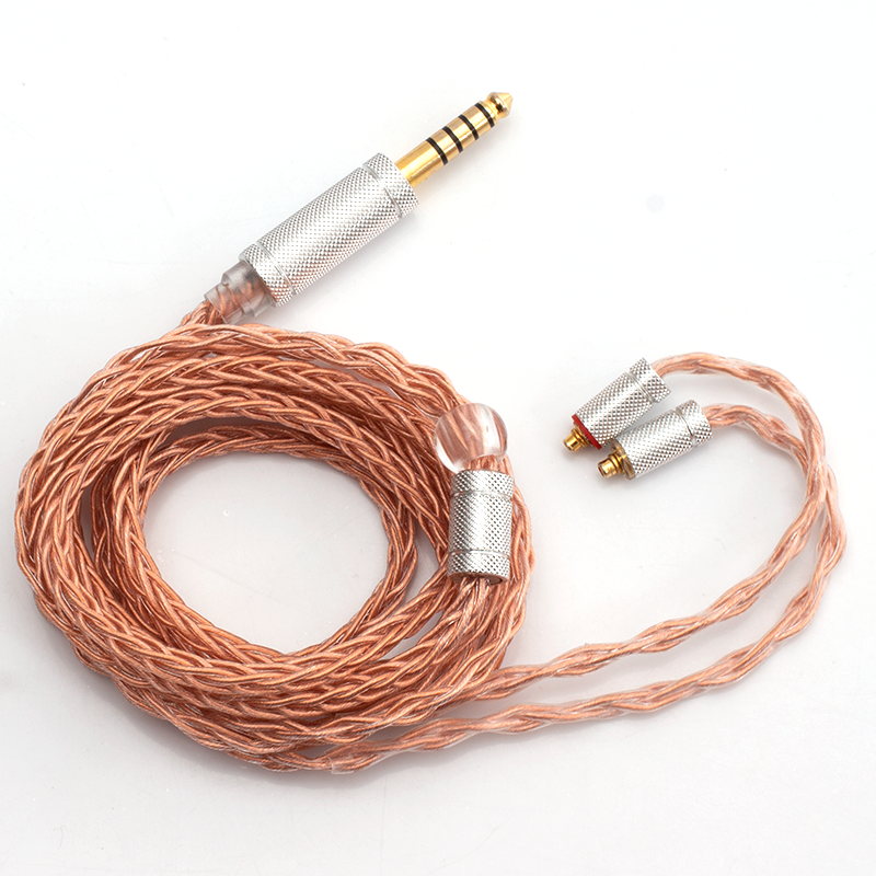 MMCX耳机升级线适用se兴戈单晶铜