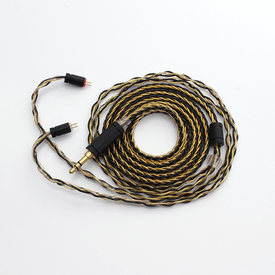 0.782pin7N铜镀银耳机升级线