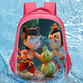 新款 F124 动画人物幼儿园小学轻便大容量防水防污儿童双肩包开学季