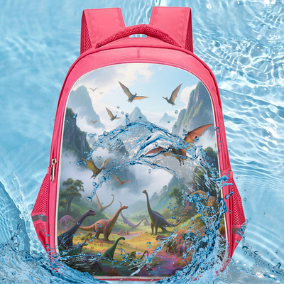 新款动画人物幼儿园小学轻便大容量防水防污儿童双肩包开学季F273