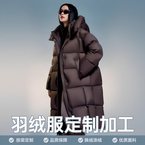 翻新定做女款加厚保暖羽绒服