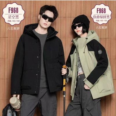 2025新款F968女士羽绒服翻新