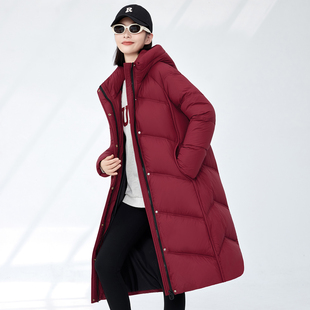 翻新定做女士长款羽绒服半成品来料加工定制纸板样专业电脑制版