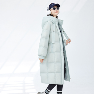 翻新定做女士长款羽绒服半成品来料加工定制纸板样专业电脑制版