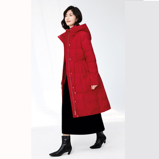 翻新定做女士长款羽绒服半成品来料加工定制纸板样专业电脑制版