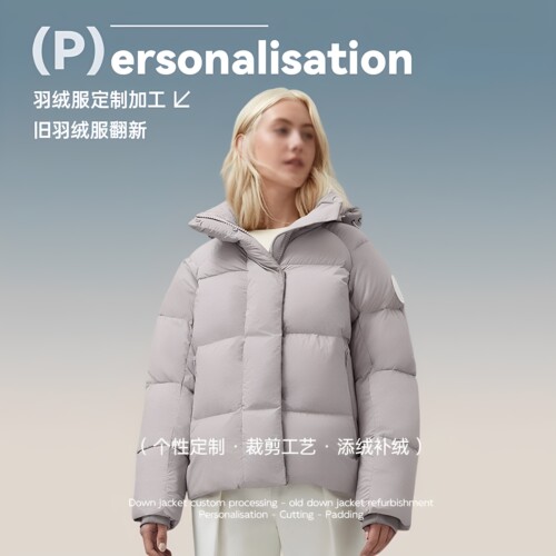 翻新定做三防加厚保暖羽绒服
