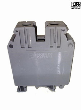 菲尼克斯35平方 UK 35 直通式接线端子导轨螺钉连接 货号 3008012