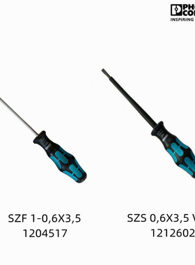 菲尼克斯螺丝刀SZF1-0.6X3.5 1204517改锥SZS0.6X3.5VDE 1212602
