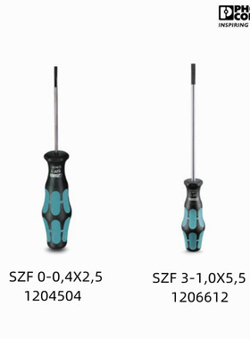 菲尼克斯一字螺丝刀SZF0-0.4X2.5 1204504 SZF3-1.0X5.5 1206612