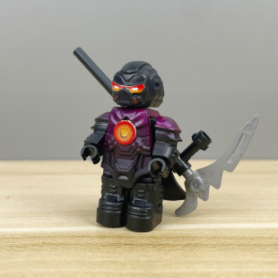 托雷斯怀特地铁逃生人仔积木轩辕武器套装动力机甲手办拼装玩具男