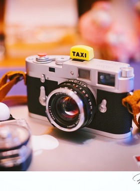 的士 TAXI相机闪光灯保护盖热靴卡通佳能200D 5D4 800D 90D M6 2松下s5 S1单反索尼A7M4微单通用米奇米妮R50