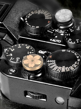 适用 富士相机XM5XT4 XT5 X100VI XE2 XE4 X100F螺纹口快门按钮 T3 E3 T20 T10 T30 T2 E2 X100 X30 X20樱花