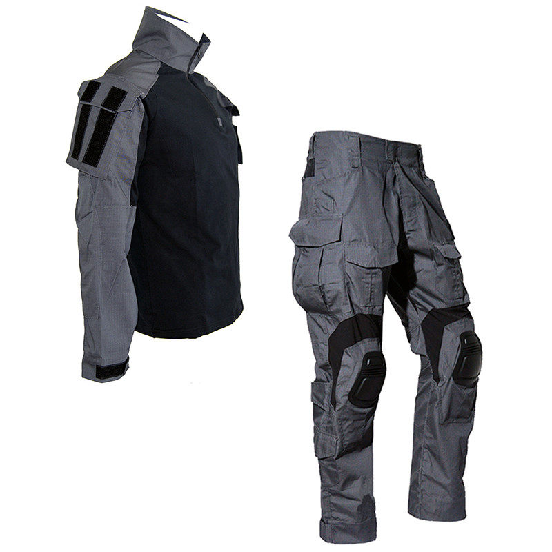 黑灰拼色套装军迷户外gen3战斗服