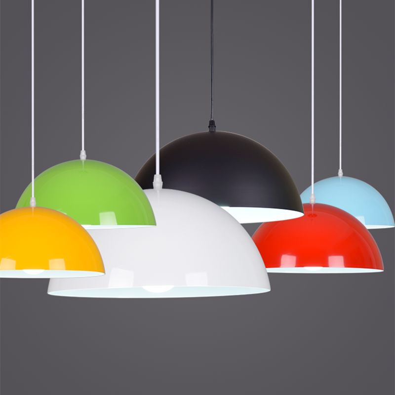 游乐场吊灯个性创意幼儿园教室舞蹈培训学校简约现代彩色半圆灯罩,家装灯饰光源,商用吊灯,淘宝优惠券,粉丝福利购,淘宝优惠卷