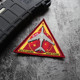 轰6K战略轰炸机纪念士气章H 6K魔术贴章臂章DIY徽章军迷背包贴章