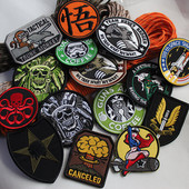 品质工艺军迷户外刺绣魔术贴徽章臂章星战精美DIY补丁魔术贴Patch