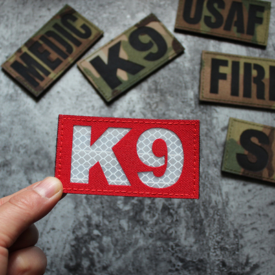 魔术贴切割尼龙medic美军士气章