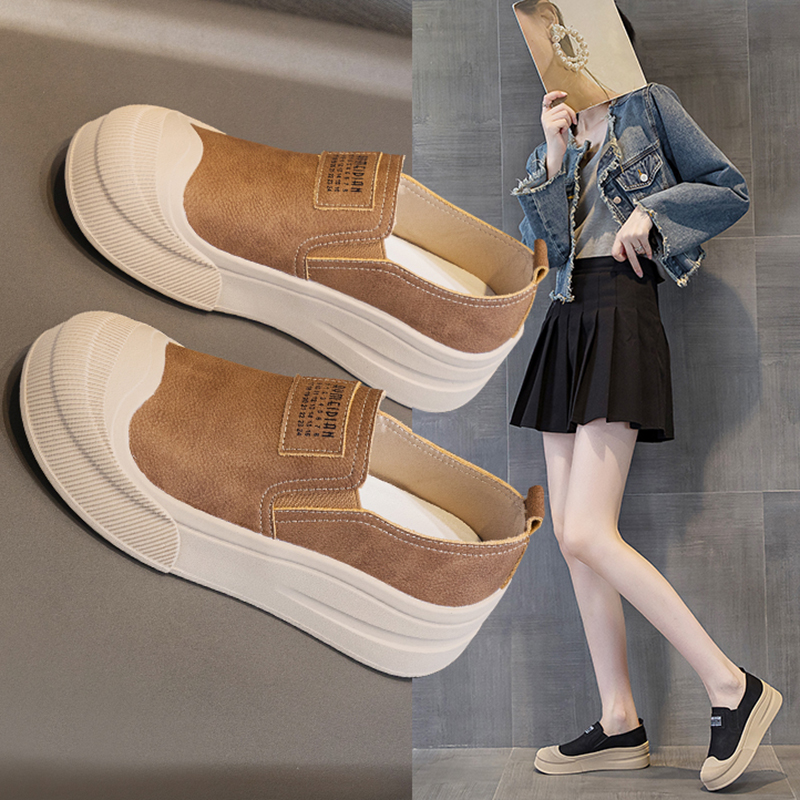 大码渔夫鞋女41到43厚底乐福鞋