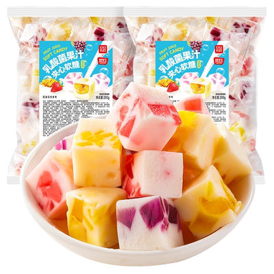 乳酸菌果汁夹心软糖多口味