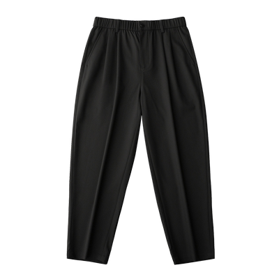 瑞谷松紧腰阔腿九分裤男26春夏宽松垂感西裤廓形潮流休闲裤男薄