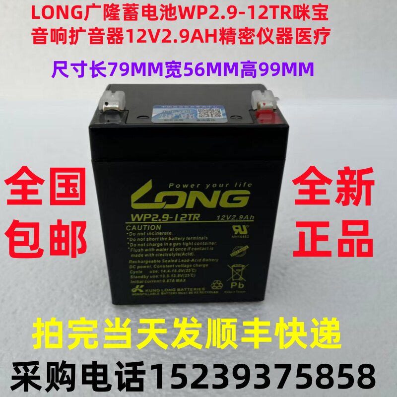 LONG 广隆蓄电池 WP2.蓄电池