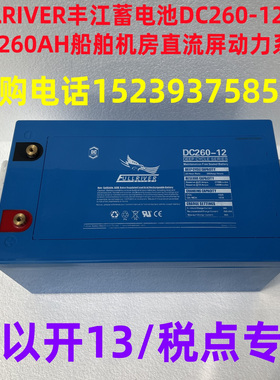 FULLRIVER 丰江蓄电池 DC260-12 12V260AH船舶机房直流屏动力系统
