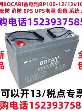 宝加利BOCARI蓄电池BP100-12/12v100AH用 安防消防EPSUPS电源设备