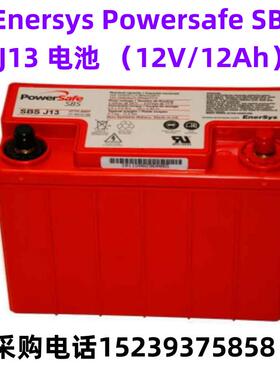 Enersys 蓄电池 Powersafe 电瓶SBS J13 电池 （12V/12Ah） 正 品