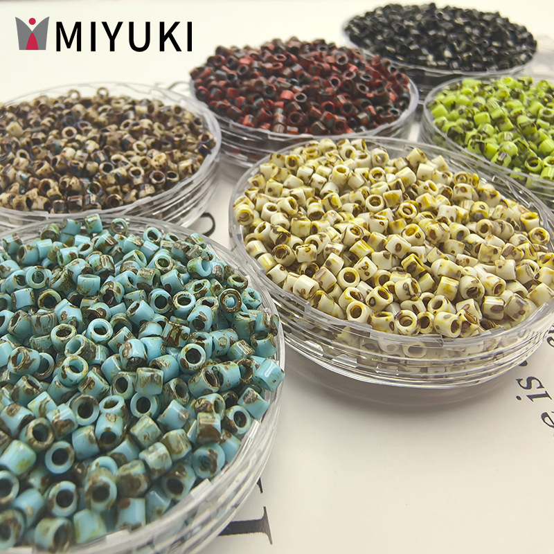 miyuki御幸毕加索古董珠进口米珠
