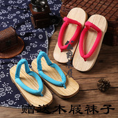 木屐女日式 蝴蝶忍cos鬼灭之刃高跟祢豆子锖兔我妻善意富冈义勇