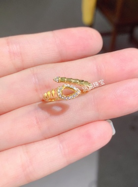 s925纯银戒指空托 水滴形4*6mm代镶碧玺 坦桑石 欧泊 时尚清新 b