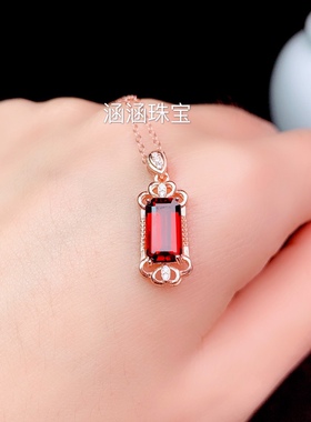 长方形5*10mm代镶简单大气银饰品