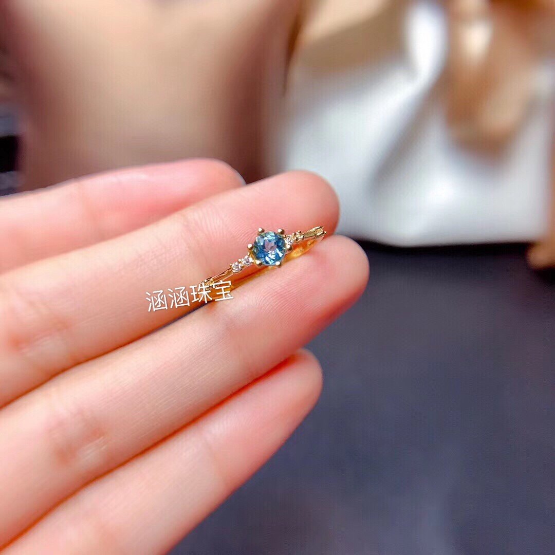 s925银饰品戒指空托简单来代镶嵌