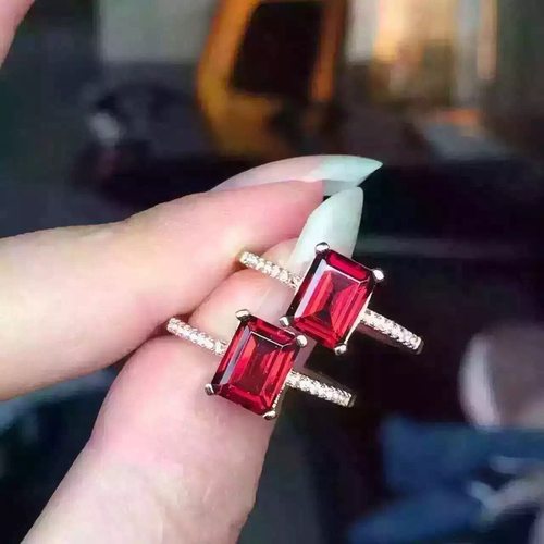 925纯银玫瑰金活口戒指空托代