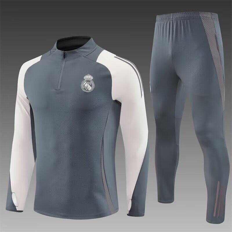 2425赛季秋冬足球训练服套装半拉链运动服长袖长裤球衣套头比赛服