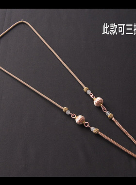 原创设计风手工泰国挂绳佛牌链子
