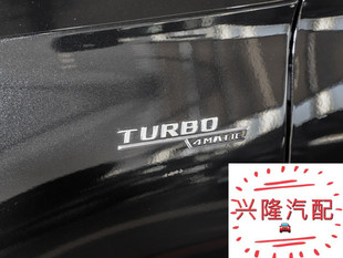 奔驰A35L前叶子板标志TURBO 4MATIC标志AMG前恻标贴车型代码配件