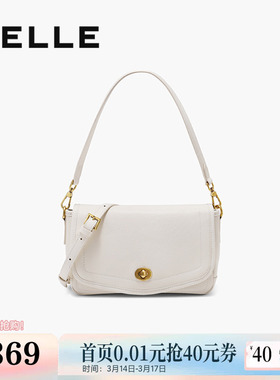 百丽包包女新款通勤单肩斜挎腋下法式复古方包送礼物BL817BX5