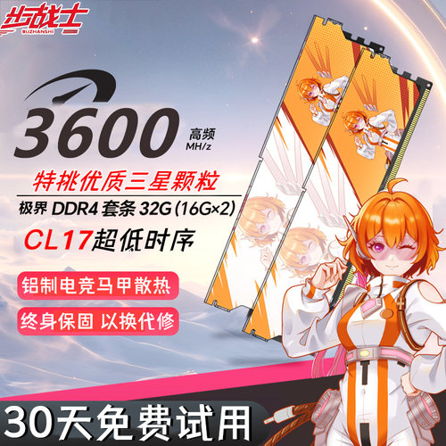ddr4内存条16GX23600C17