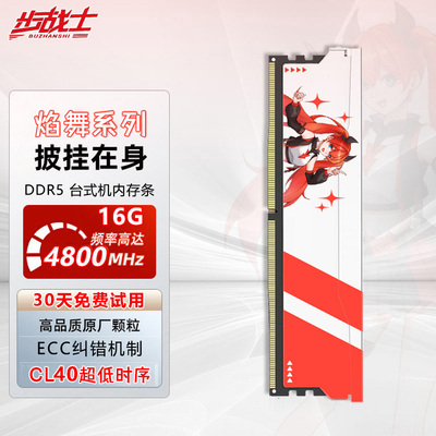 ddr5内存条16G4800MHzCL40