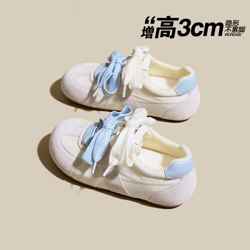 【隐形增高3CM】芭蕾德训鞋女款