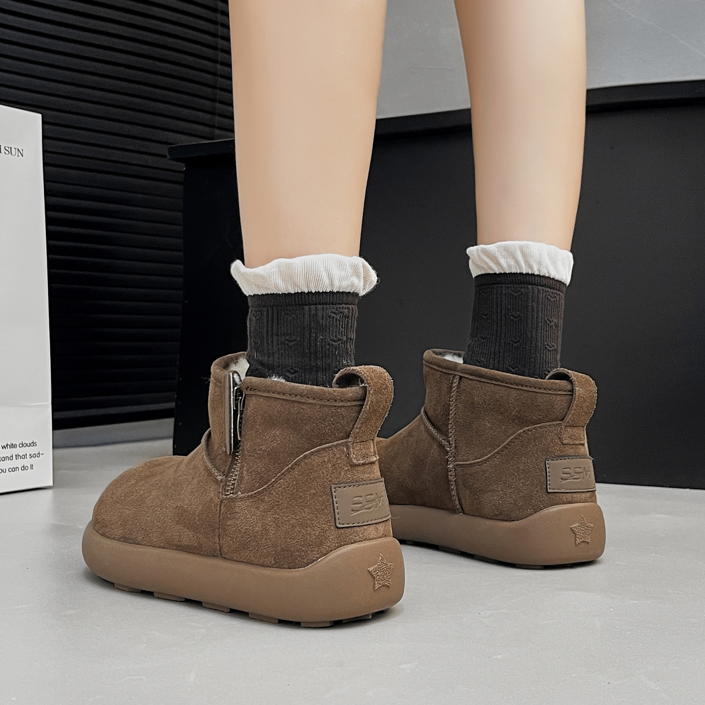 小土豆！加绒加厚雪地靴