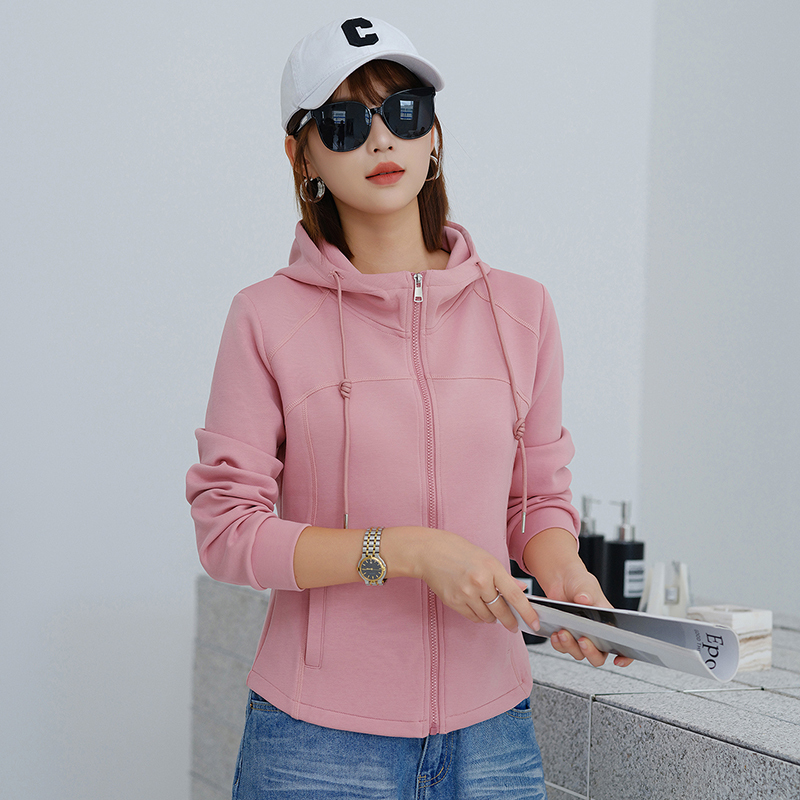 开衫立领长袖薄外套女早秋2025新款韩版减龄洋气休闲百搭单件上衣