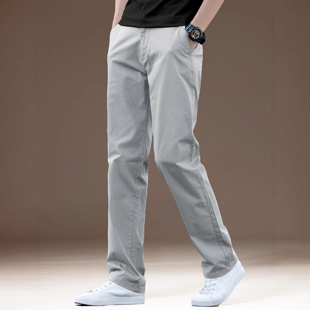 高端商务棉休闲男裤2025新款