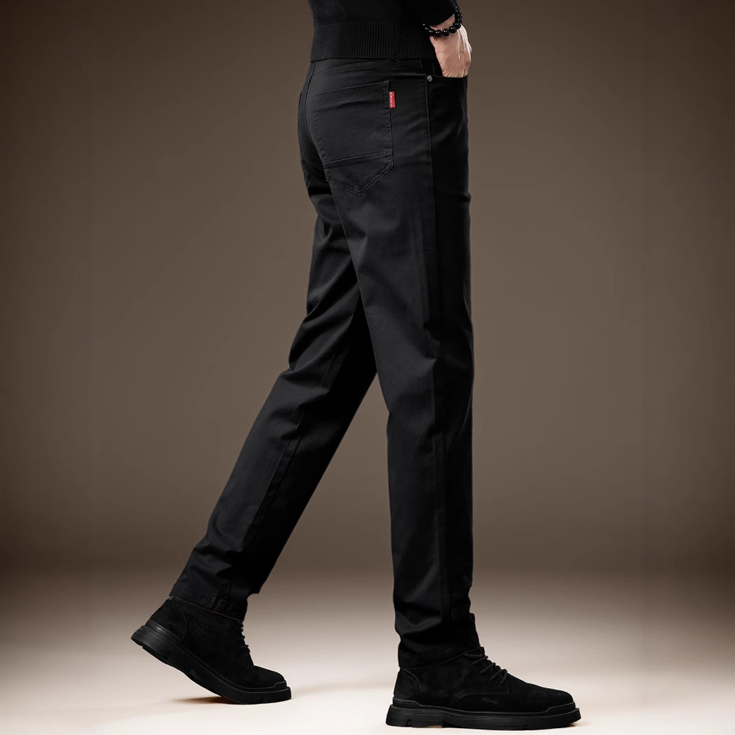 高端韩版弹力修身男西裤