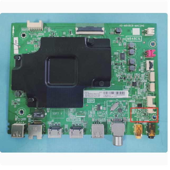 @原装TCL 55P8 55T6M 电视主板40-M848C8-MAC2HG屏LVU550NEBL S/A